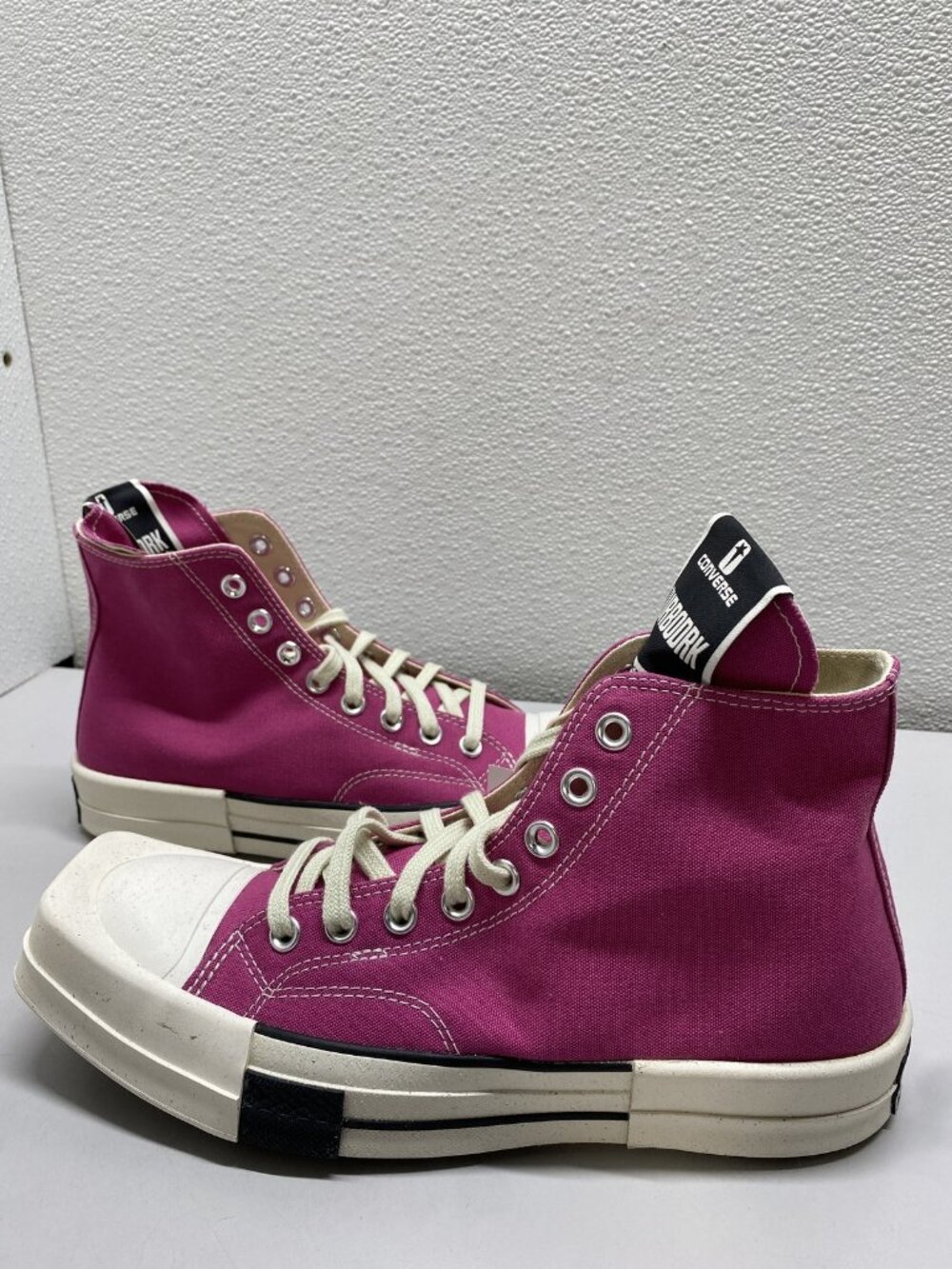 Converse x Rick Owens Unisex DRKSHEW Chuck 70 Turbodrk Sneakers Size M8.5, W10.5